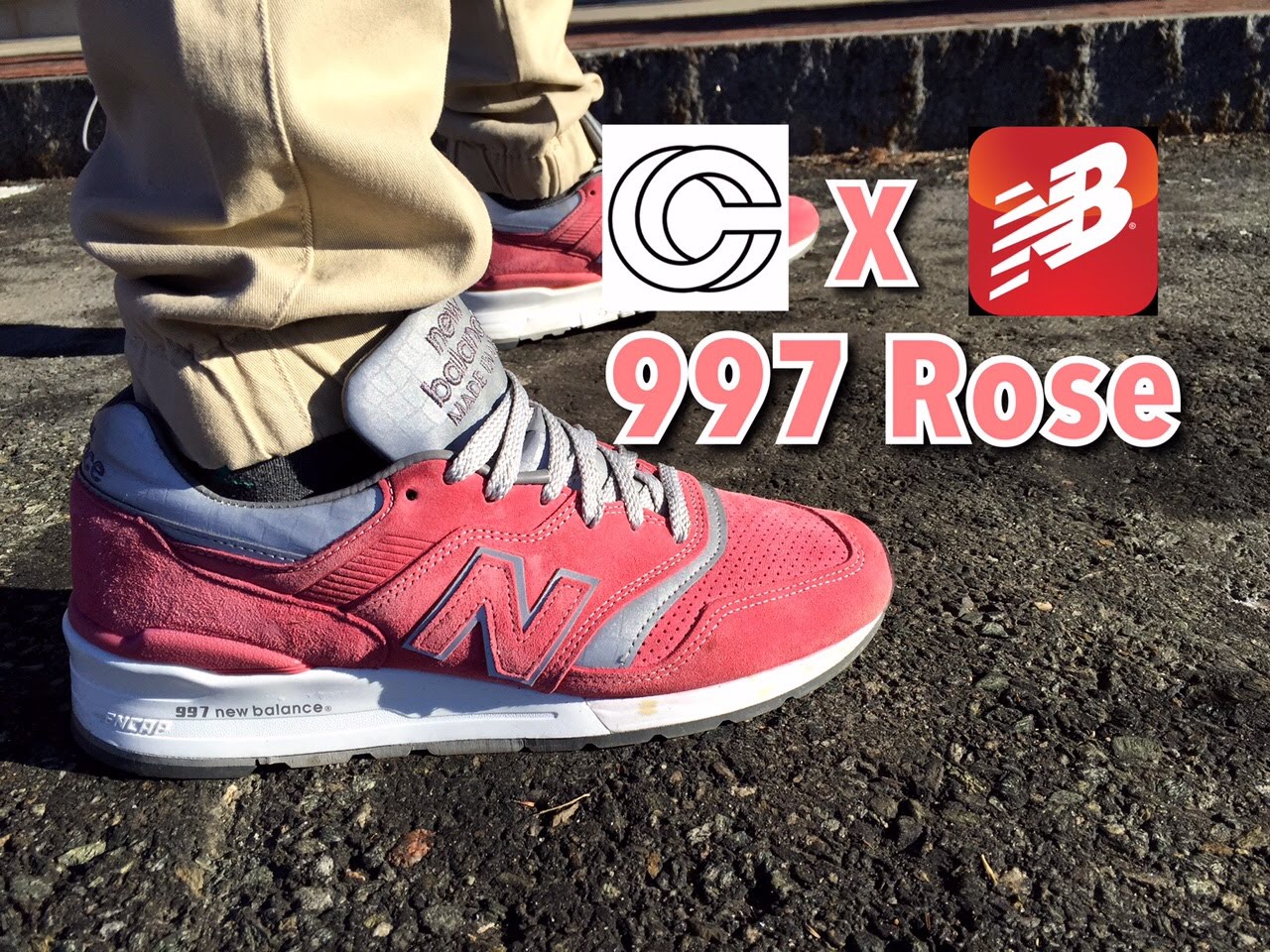 new balance 997 x concept rose
